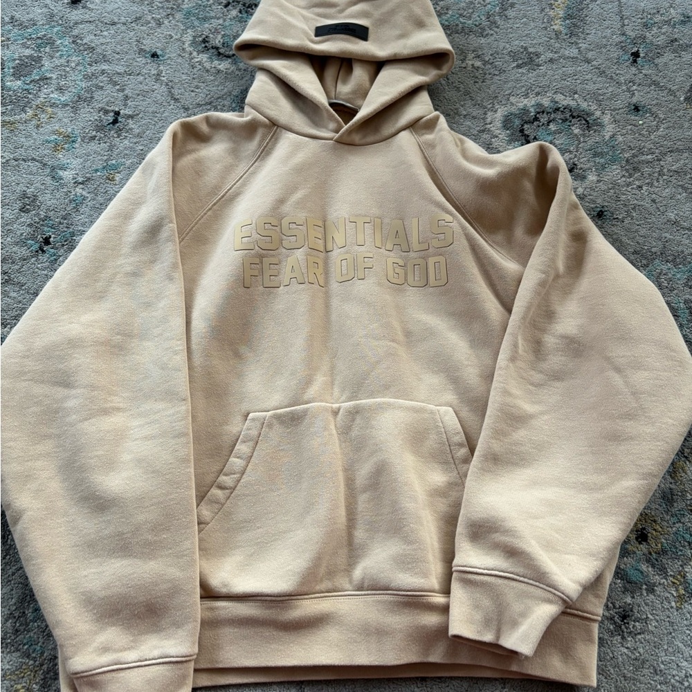 LIKE NEW ESSENTIALS “fear of G-D” hoodie SZ Small